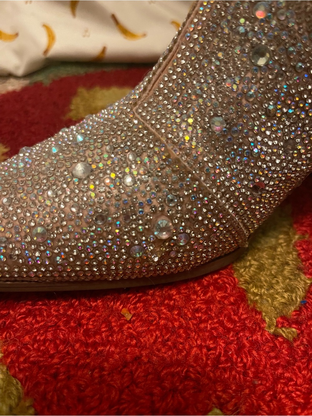 Matisse Rhinestone Bling Cowboy Cowgirl Boots Rave Concert - Picture 3 of 6